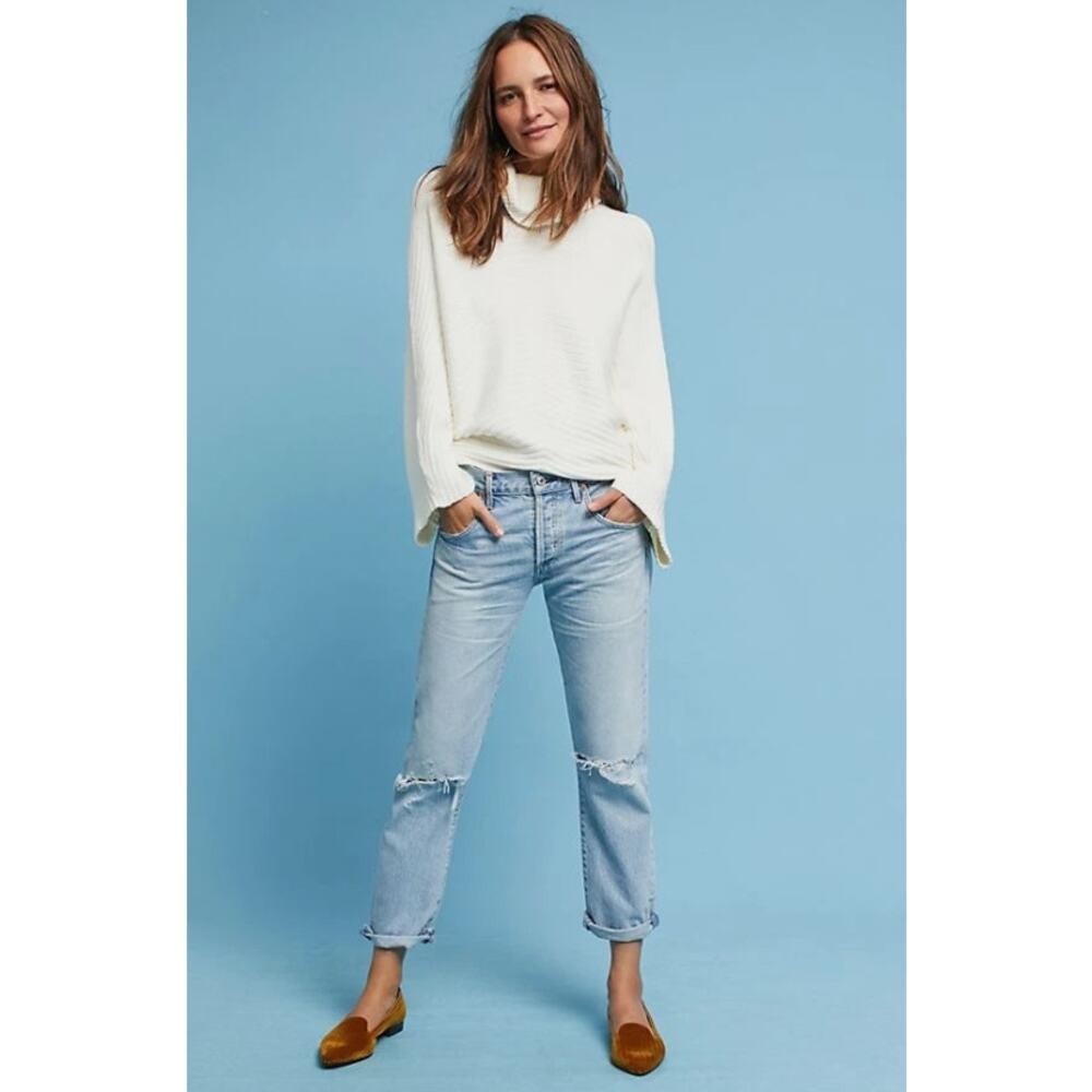 Anthropologie Moth Tisbury Turtleneck Pullover size M